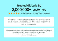 Bunion Relief Socks - Charcoal