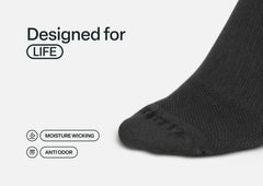 Compression Ankle Socks 20-30 mmHg - Black